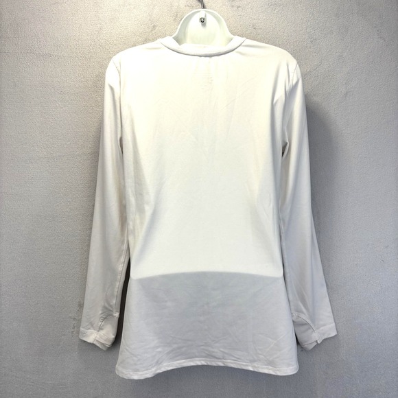 Cuddl Duds Base Layer Thermal Long Sleeve Shirt Infrared Womens M White Wicking - Picture 2 of 14